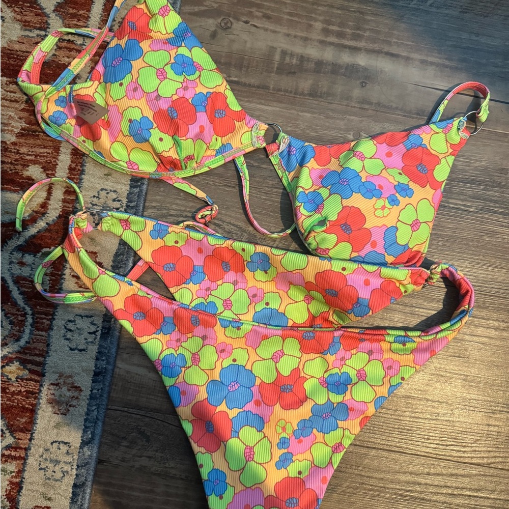 Target Multicolor Floral Bikini Set